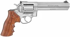 Ruger GP100 Stainless .357 Mag 6 Barrel 6-Rounds Adjustable Rear Sight - Ruger