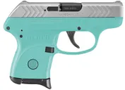 Ruger LCP Stainless / Turquoise .380 ACP 2.75 Barrel 6-Rounds - Ruger