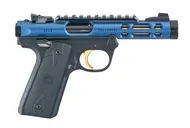 Ruger Mark IV 22/45 Lite Blue 22LR 4.4 Barrel 10-Rounds - Ruger