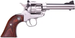 Ruger Single Six Convertible Stainless / Wood .22 LR / .22 Mag 4.625-inch 6Rds - Ruger