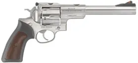 Ruger Super Redhawk Stainless 10mm 7.5 Barrel 6-Rounds Hardwood Insert Grips - Ruger