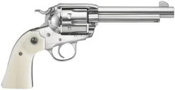 Ruger Vaquero Stainless .357 Mag 5.5 Barrel 6-Rounds Ivory Grips - Ruger