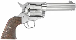 Ruger Vaquero Stainless .45 Colt 4.62 Barrel 6-Rounds Star Engraved Grips - Ruger
