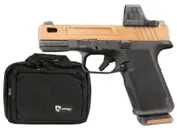 Ruger RXM TacPac Black / Flat Dark Earth 9mm 4 Barrel 15-Rounds w/ OSight  Drago Case - Ruger