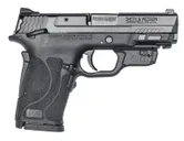 Smith and Wesson M&P9 Shield EZ with Crimson Trace Laserguard 9mm 3.6 Barrel 8-Round MS - Smith & Wesson