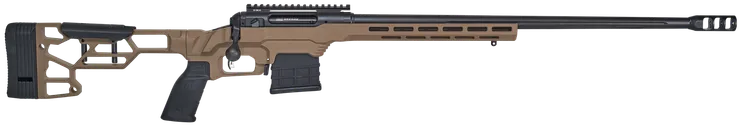 Savage 110 Precision Flat Dark Earth / Black .338 Lapua 24 Barrel 5-Rounds - Savage Arms