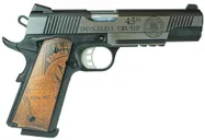 SDS Imports Trump 1911 Duty Stainless .45 ACP 5 Barrel 8-Rounds Custom Engraving - SDS Arms