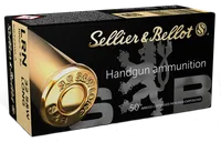Sellier and Bellot 32S&W Long 100-Grain 50-Rounds LRN - Sellier and Bellot