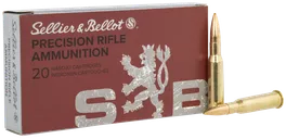 Sellier & Bellot Precision Brass 7.62x54mmR 174 Grain 20-Rounds HPBT - Sellier and Bellot