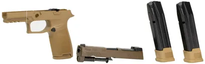Sig Sauer Caliber X-Change Kit Coyote Brown 9mm 21-Rounds for P320-M18 - Sig Sauer