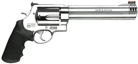 Smith and Wesson Model 500 Stainless .500 SW Magnum 8.375 Barrel 5-Rounds Fiber Optic Sights - Smith & Wesson