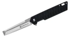 Smith and Wesson 24-7 Folding Knife - 3.25 Plain Chisel Blade Clam-Packed - Smith & Wesson