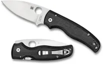 Spyderco Shaman Folding Knife - 3.58 Plain Spear Point Blade - Spyderco