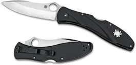 Spyderco Centofante 3 Folding Knife - 3.125 Plain Clip Point Blade - Spyderco