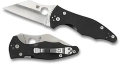 Spyderco Yojimbo 2 Folding Knife - 3.125 Plain Wharncliffe Blade - Spyderco