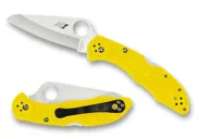 Spyderco Salt 2 Folding Knife - 3 Plain Sheepsfoot Blade - Spyderco