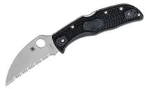 Spyderco Endela Folding Knife - 3.4 Serrated Wharncliffe Blade - Spyderco