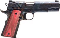Standard Manufacturing 1911 Color Case Hardened .45 ACP 5 Barrel 7-Rounds Engraved - Standard Manufacturing