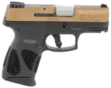Taurus G2C Pistol Burnt Bronze 9mm 3.25 Barrel 12-Rounds Includes 2 Magazines - Taurus