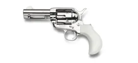 Taylors and Co TC9 1873 Nickel/White 9mm 3.5 Barrel 6-Rounds - Taylors and Company