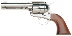Taylors and Co 1873 Cattleman Nickel .45 LC 4.75 Barrel 6-Rounds - Taylors and Company