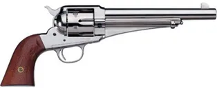 Taylors and Co 1875 Army Outlaw Nickel .45 LC 7.5 Barrel 6-Rounds with Fixed Front Blade  Rear Frame Notch Sights - Taylors and Company
