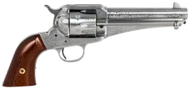 Taylors and Co 1875 Army Outlaw Steel .45 Colt 5.5 Barrel 6-Rounds White Engraved - Taylors and Company