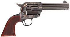 Taylors and Co Runnin Iron Color Case Hardened .45 Colt 4.75 Barrel 6-Rounds - Taylors and Company