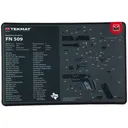 TekMat Cleaning Mat 11x17 FN 509 Diagram - TekMat