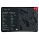 TekMat Cleaning Mat 11x17 Kimber Micro 9 Diagram - TekMat