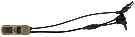 Unity Tactical AXON Remote Switch Flat Dark Earth Dual-Button for Surefire / DBAL Laser - UNITY Tactical