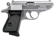 Walther PPK Stainless .380 ACP 3.3 Barrel 6-Rounds Fixed Sights - Walther Arms