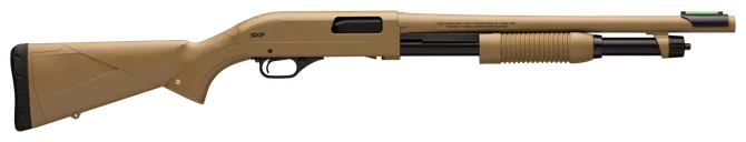 Winchester SXP Defender Flat Dark Earth 12 GA 18 Barrel 3-Chamber 5-Rounds - Winchester