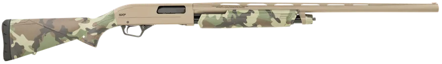 Winchester SXP Hybrid Hunter Woodland / Flat Dark Earth 12 GA 26 Barrel 3.5-Chamber 4-Rounds - Winchester