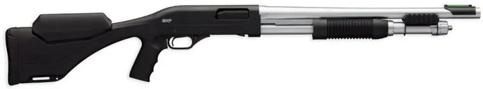 Winchester SXP Shadow Marine Defender Black / Chrome 12 GA 18 Barrel 3-Chamber 5-Rounds - Winchester