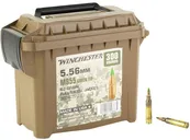 Winchester USA Brass 5.56 NATO 62-Grain 300-Rounds Bulk GT in Ammo Can - Winchester
