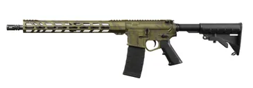 Wise Arms WA-15B Tiger Stripe OD Green 5.56 / .223 Rem 16 Barrel 30-Rounds - Wise Arms