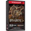 Winchester Ballistic Silvertip Brass .30-06 180Gr 20-Rounds Rapid Controlled Expansion Polymer Tip - Winchester