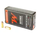 Winchester USA Brass 9mm 115-Grain 50-Rounds JHP - Winchester