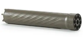 ANECHOIC 22 Suppressor Flat Dark Earth .22 w/ Titan 1/2X28 Direct Thread Mount - ANECHOIC Suppressors