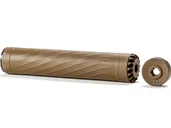 ANECHOIC Anechox 30L Flat Dark Earth .30 Caliber Includes 5/8X24 Direct Thread Mount - ANECHOIC Suppressors