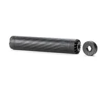 ANECHOIC Anechox 45L Black .45 Caliber 5/8x24 - ANECHOIC Suppressors