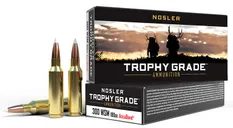 Nosler Trophy Grade 300 WSM 180 grain AccuBond Rifle Ammo, 20/Box - 60063 - Nosler