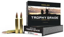 Nosler Trophy Grade 300 RUM 180 grain AccuBond Rifle Ammo, 20/Box - 60065 - Nosler
