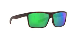 Costa Rinconcito Green Mirror 580P Sunglasses, Tortoise - Costa Del Mar