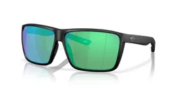Costa Rincon II - Matte Black - Green Mirror 580G - 06S9121-91210464 - Costa Del Mar