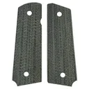VZ Grips Gator Back Slim Grip Fits 1911 Commander/1911 Government, Black - VZ Grips