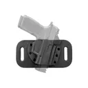 CrossBreed Holsters SnapSlide Ruger LCR OWB Holster Right Cowhide Leather/Kydex, Black - CrossBreed Holsters