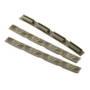 Wilson Combat 3-Pack 4-Slot M-LOK Rail Cover 6.25" x 0.63", OD Green - Wilson Combat