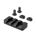 Atlas Bipod M-LOK Rail 1.58" x 0.84", Black - Accu-Shot